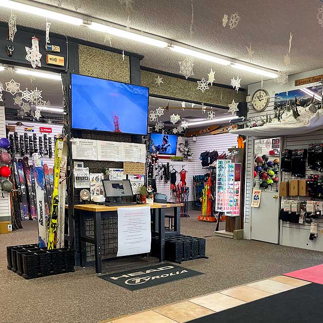 Spokane winter sports inside the sports creel
