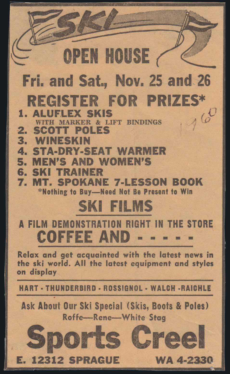 The Sports Creel Historical Newspaper Clipping